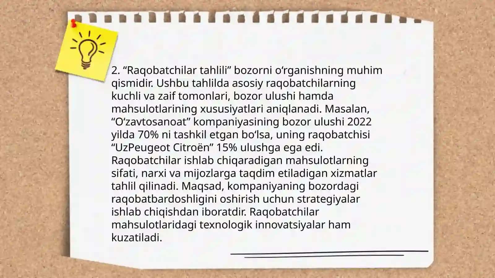 Bozor talabi va iste'molchilar ehtiyojini o'rganish 4