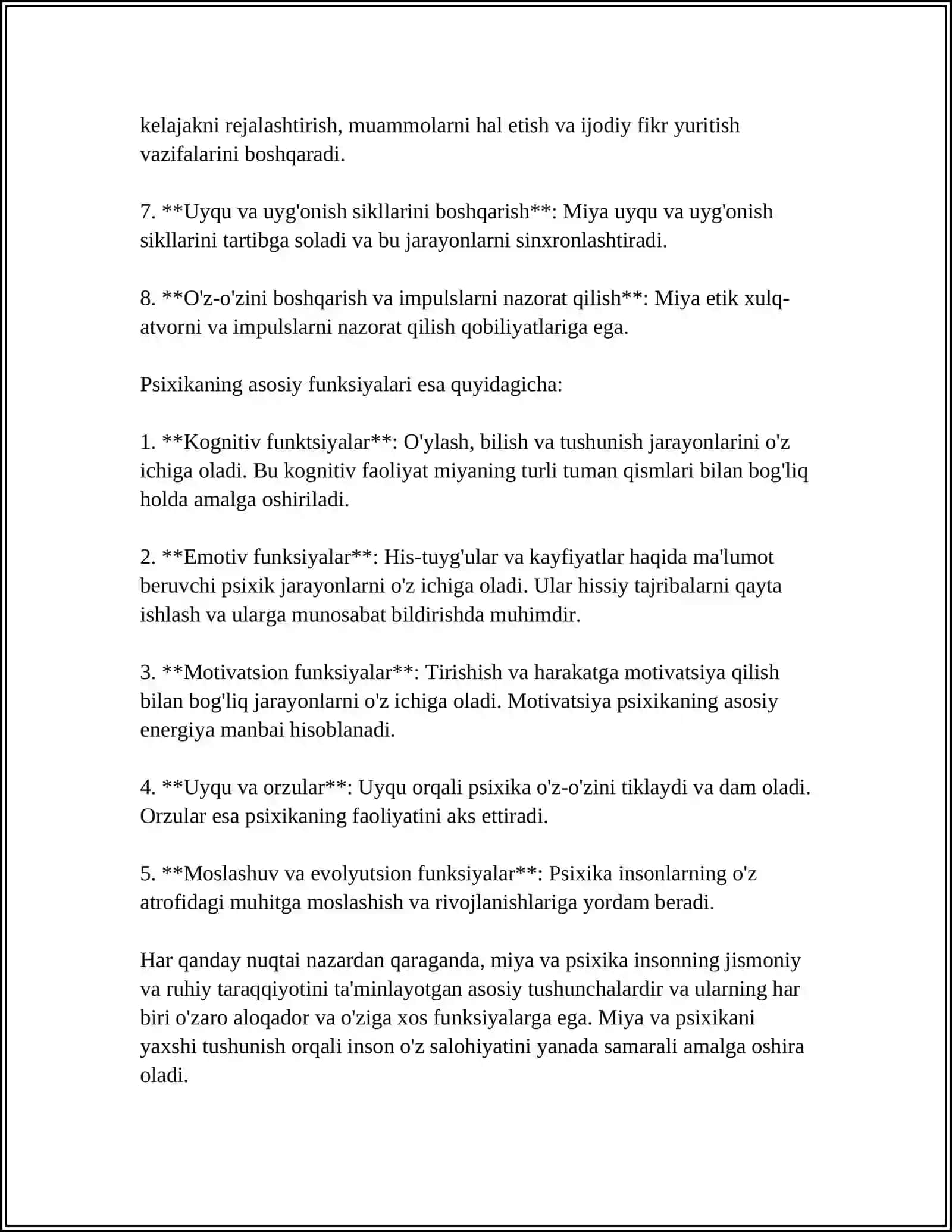 MIYYA VA PSIXIKA 4