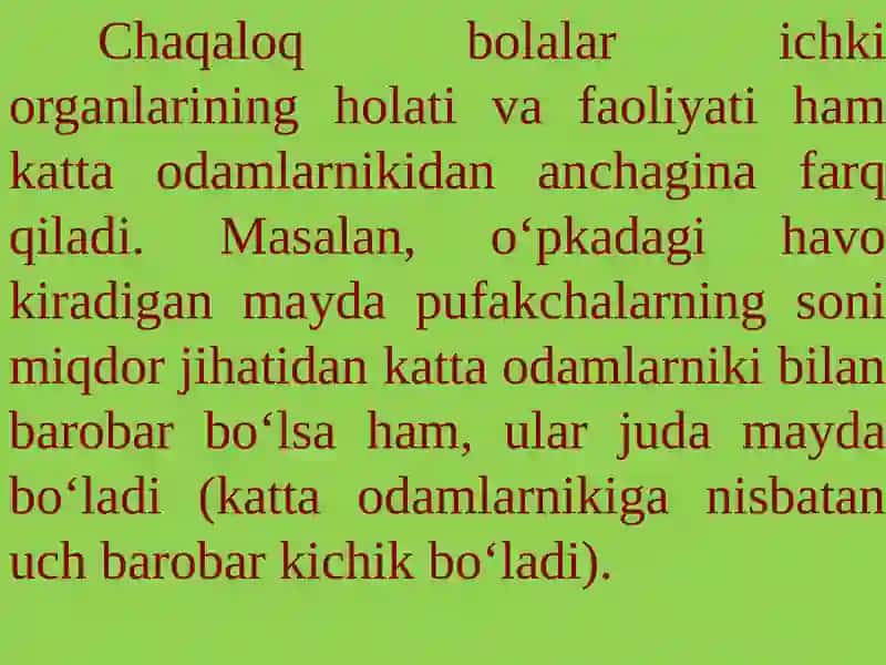 Chaqaloqlik va ilk bolalik davrining psixologik xususiyatlari 4