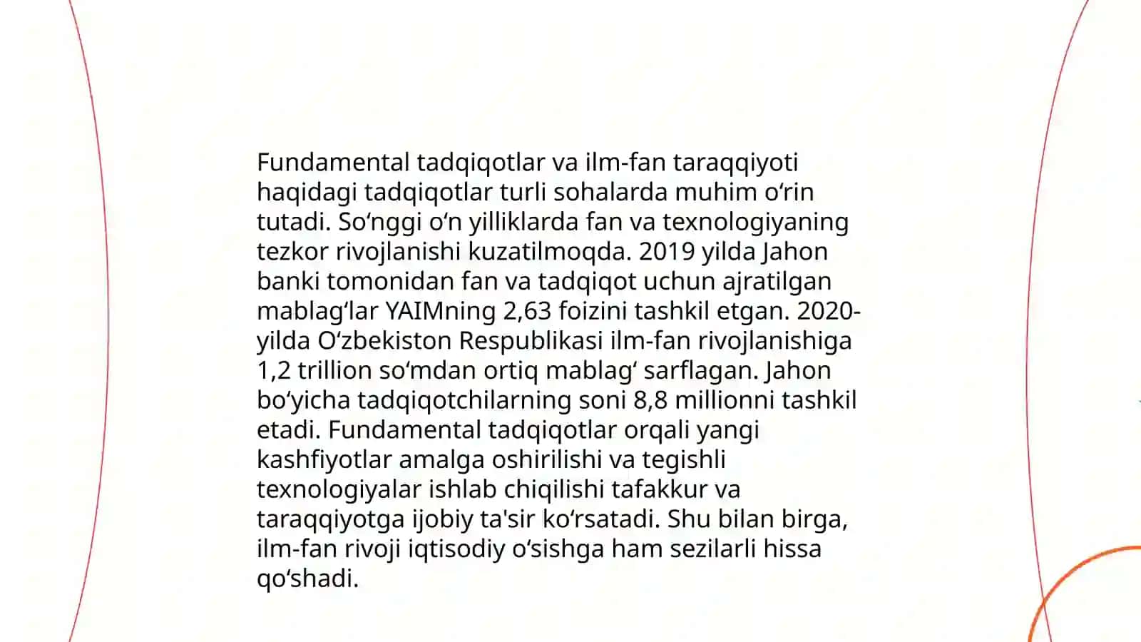 Fundamental tadqiqotlar va ularning jamiyat taraqqiyotidagi õrni 4