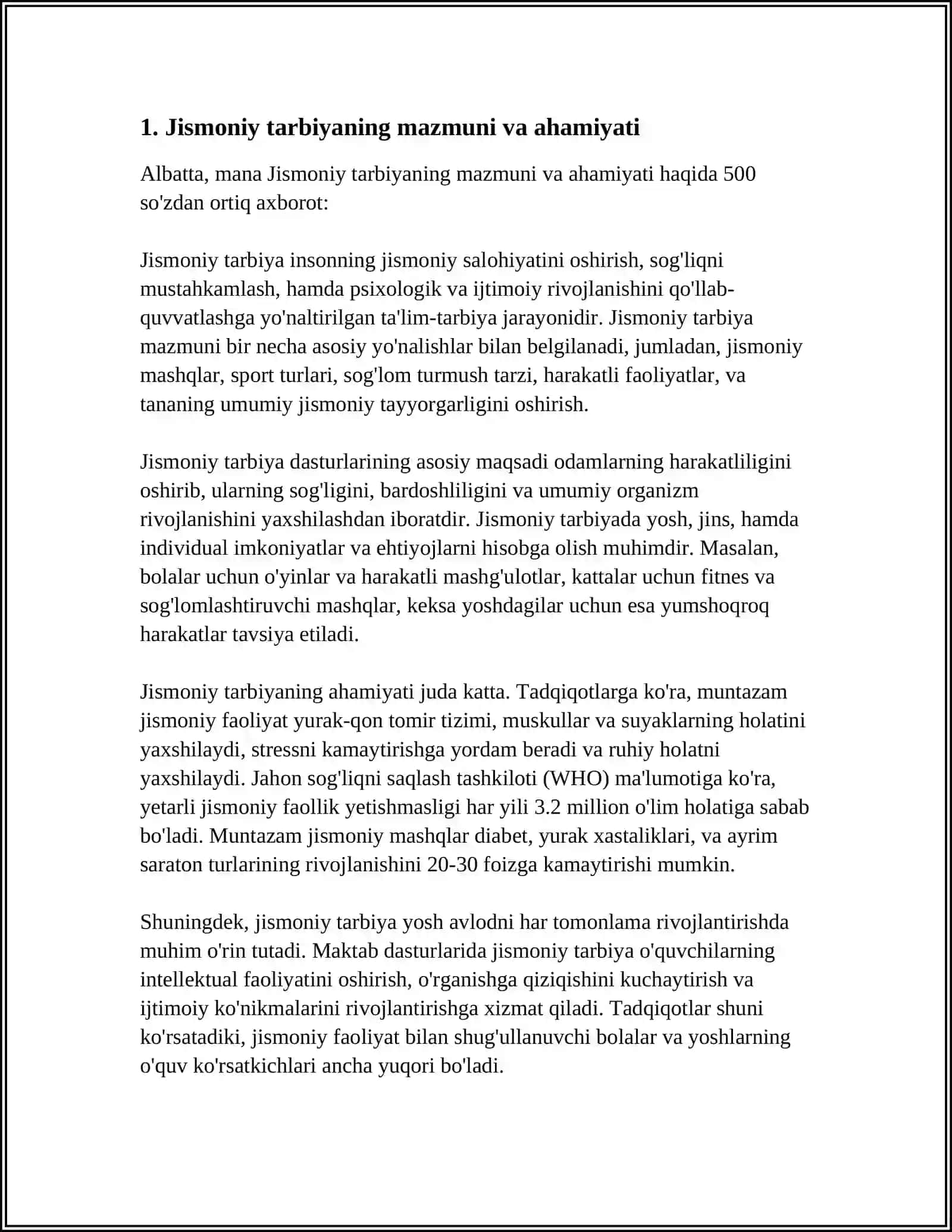 Jismoniy Tarbiyada Mofiqlik Layoqati Haqida Tushuncha va Rivojlanish Bosqichlari 4