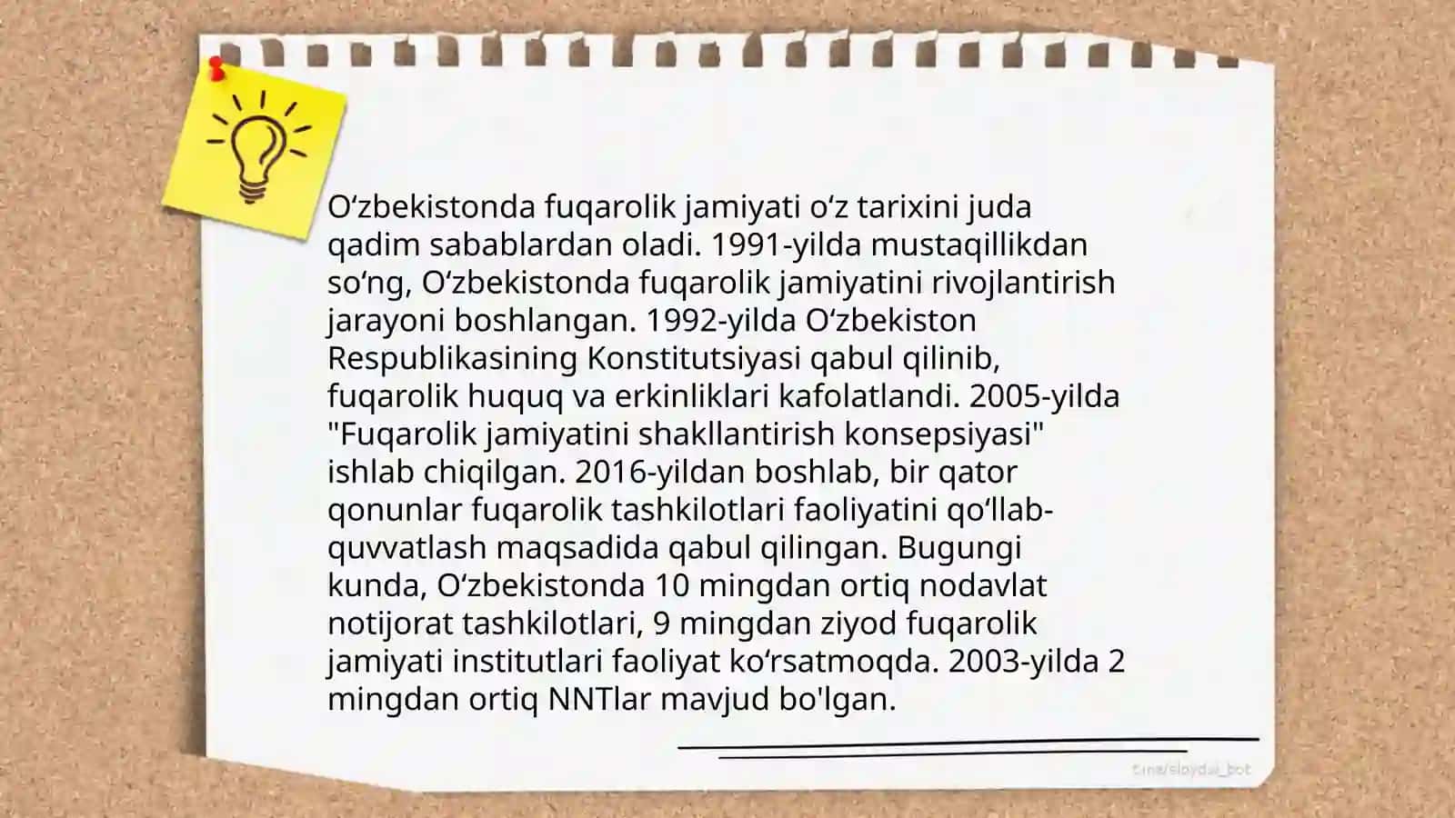 O’zbekistonda fuqarolik jamiyati asoslarining shakllanishi 4