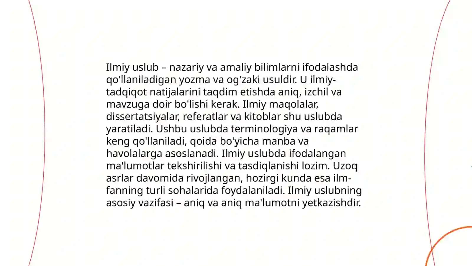 Matnning uslubiy turlari 4