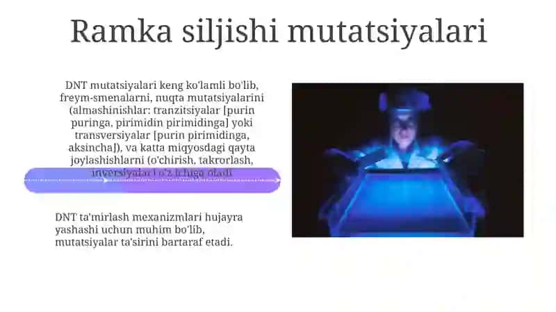 DNK mutatsiyasi 4