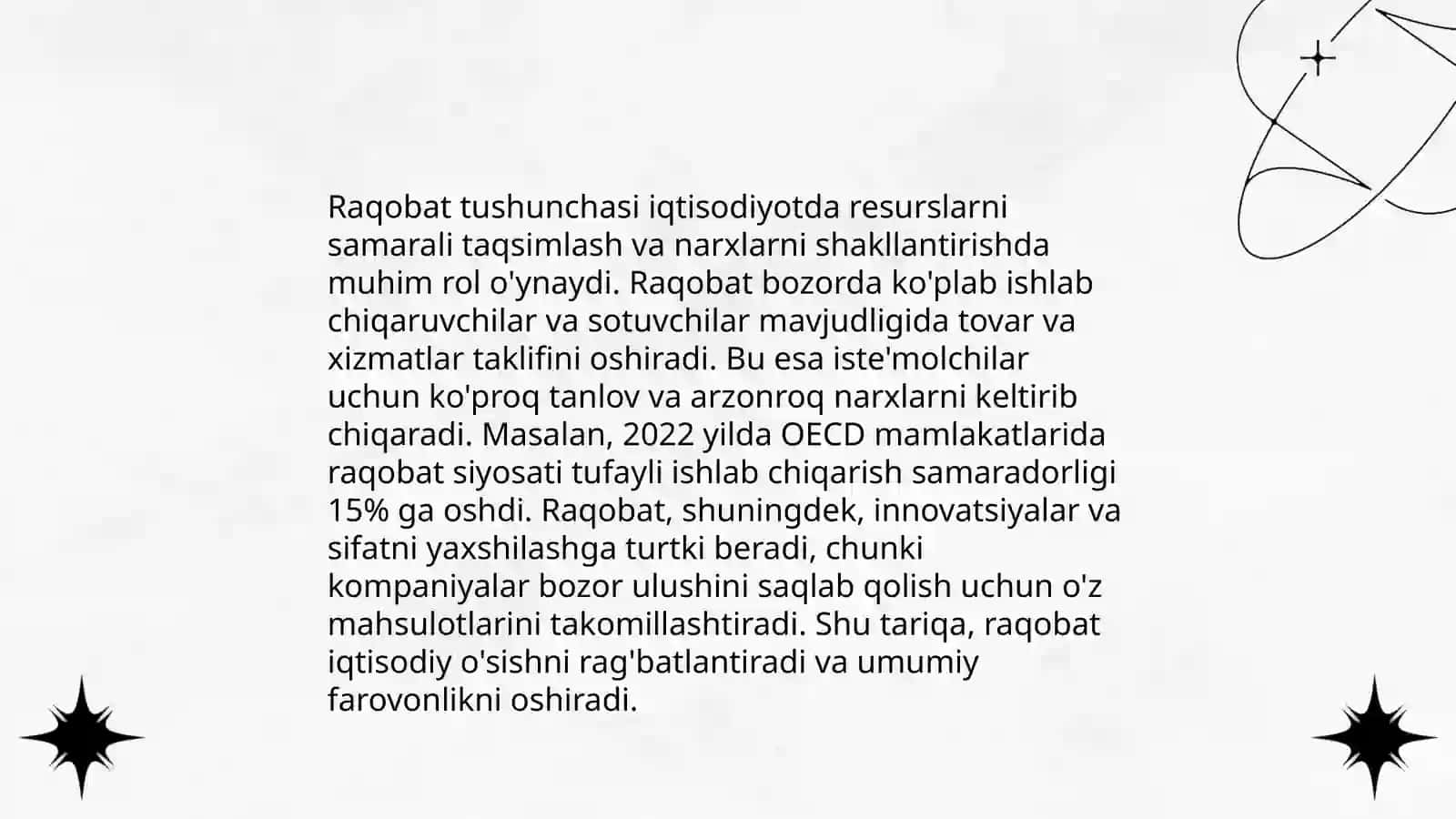 Raqobatning moxiyati, shakllari va usullari 4