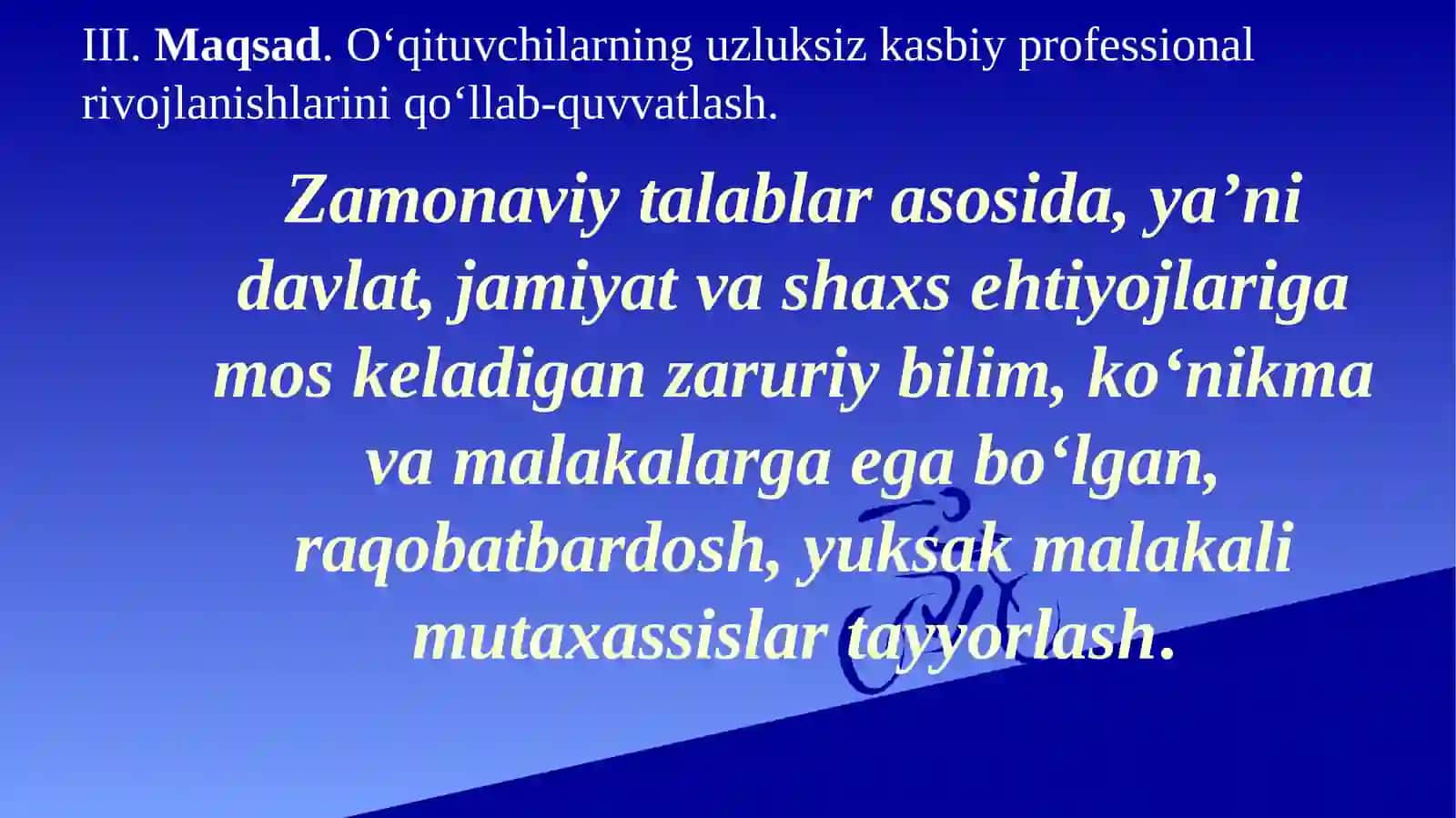 Pedagog xodimlarning kasbiy rivojlantirish strategiyasini ishlab chiqish 4