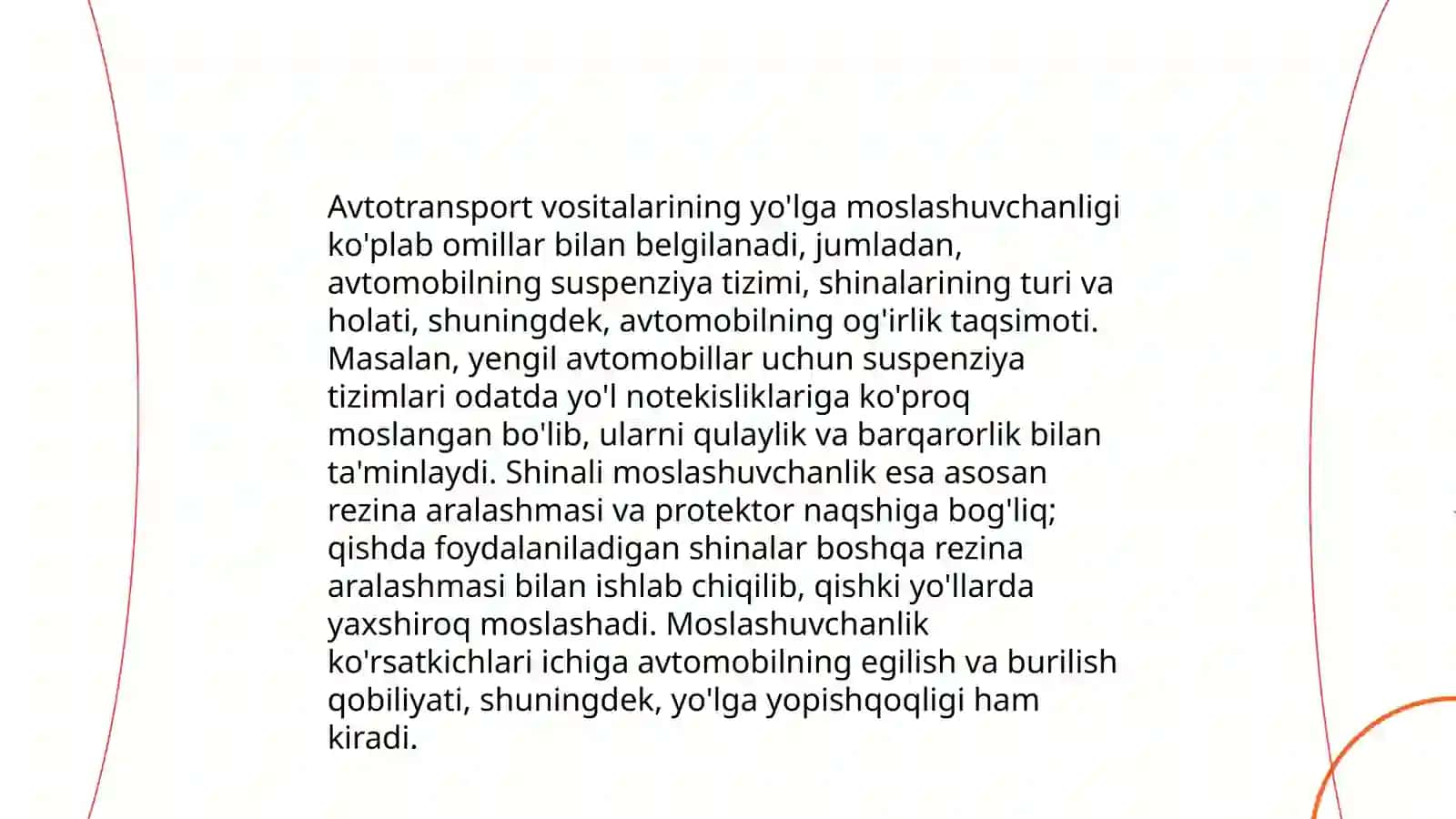 Harakatlanuvchi tarkibning ekspluatatsion xususiyatlari 4