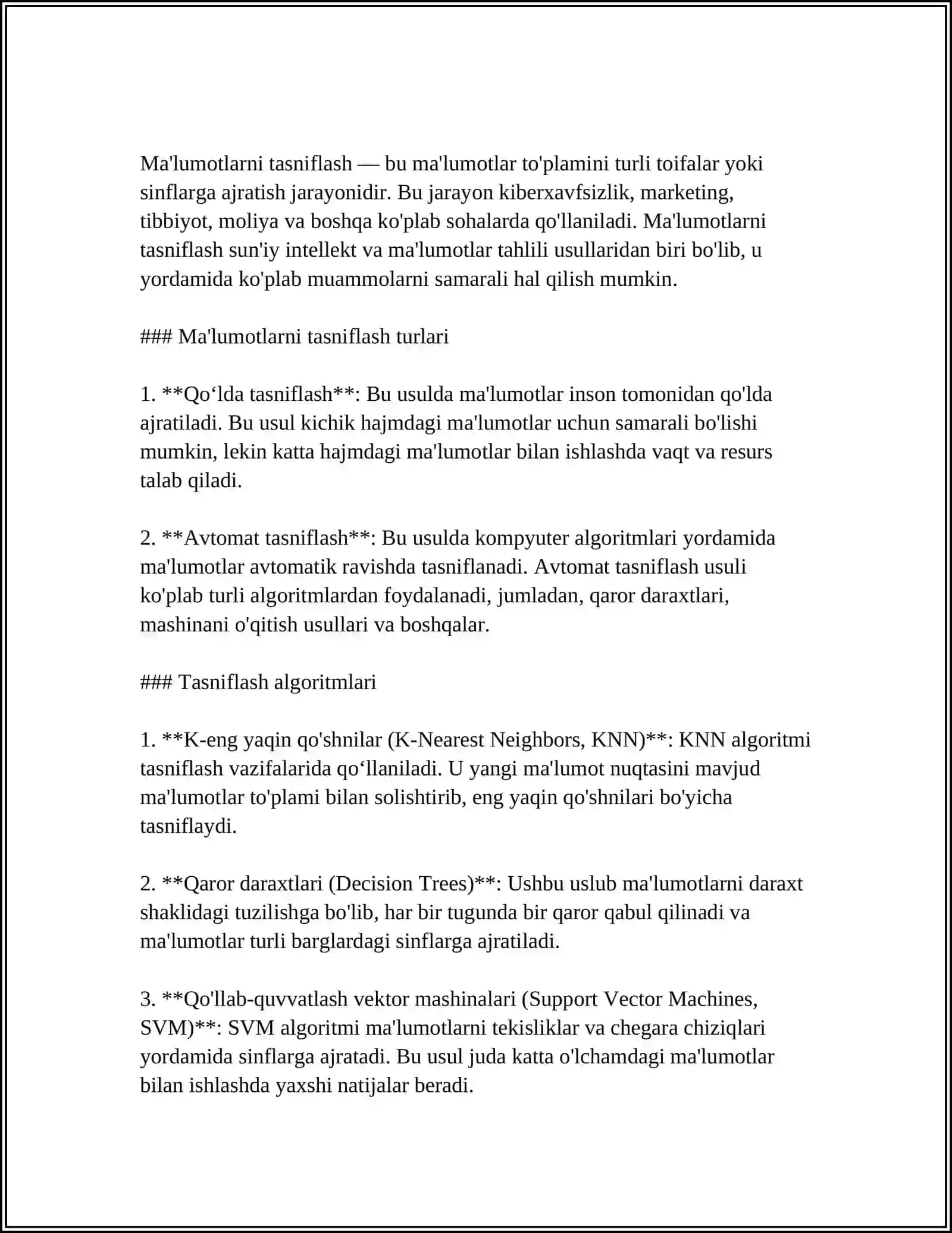 ANALIZ NATIJALARINI HISOBLASH 4