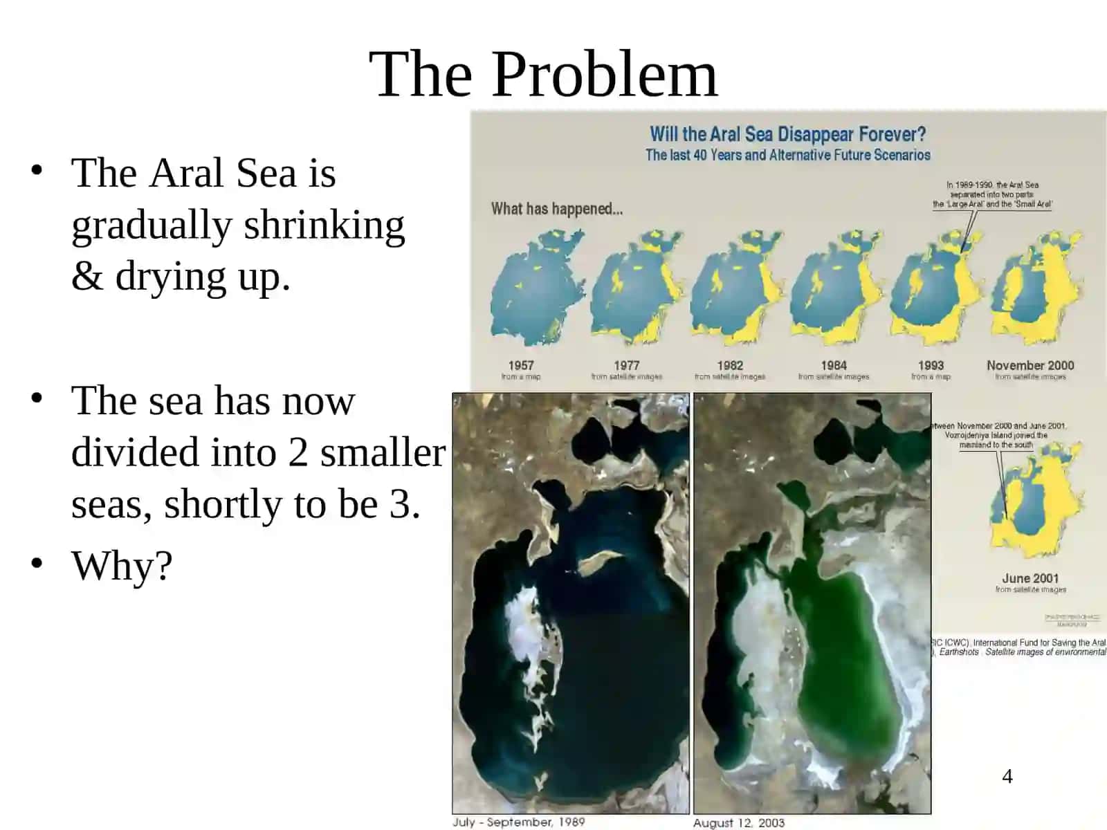 The ARAL SEA 4