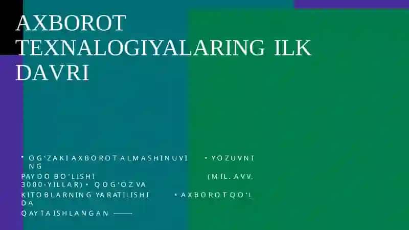 Axborottexnalogiyalari 4