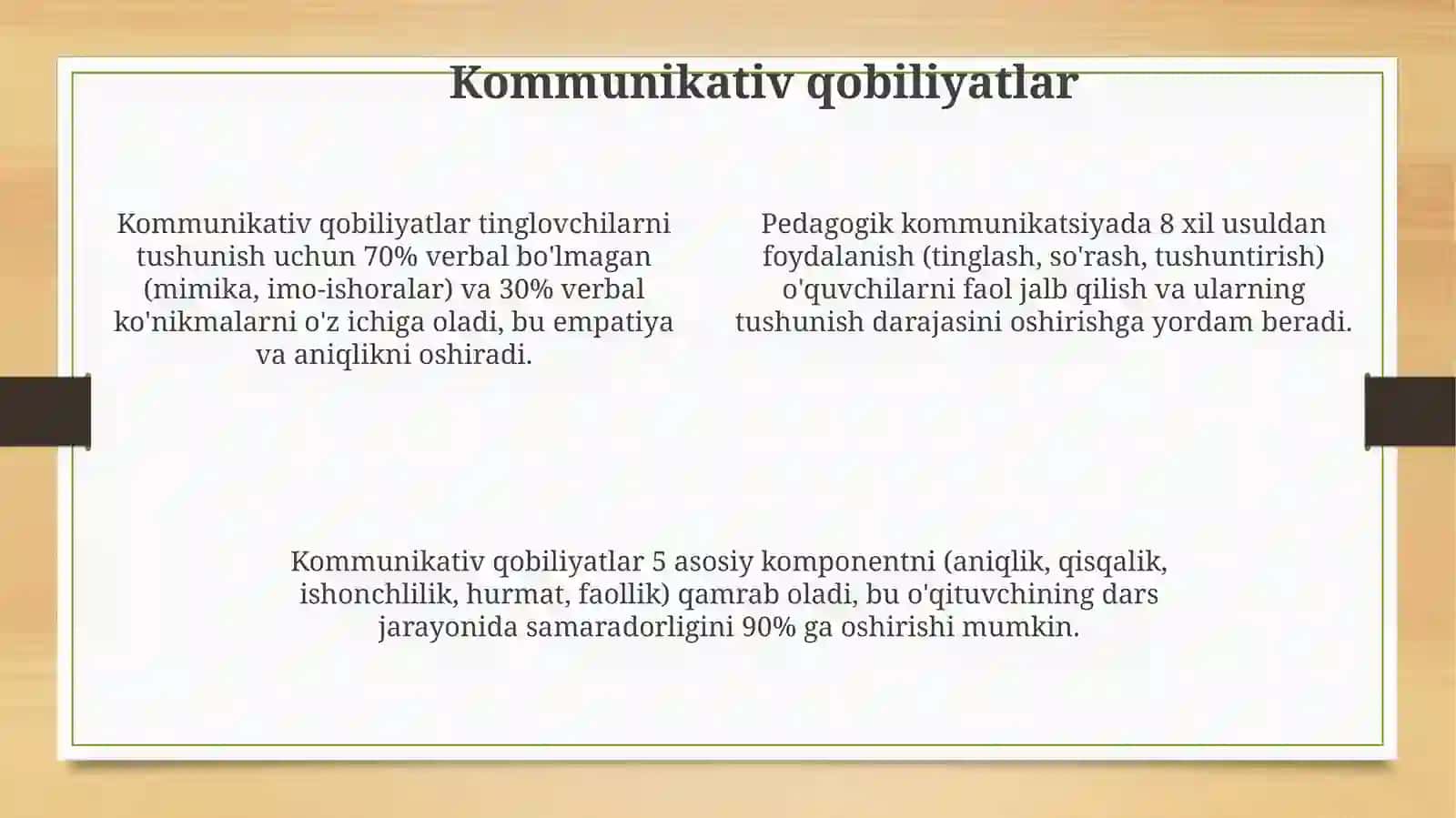 Pedagogik qobiliyatning turlari va ularning tasnifi 4