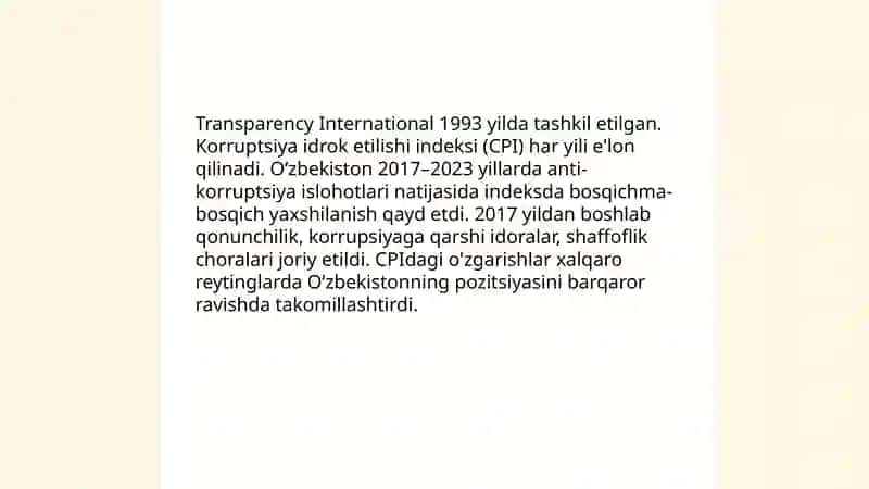 O‘zbekiston ijtimoiy-siyosiy, iqtisodiy va madaniy hayoti 4