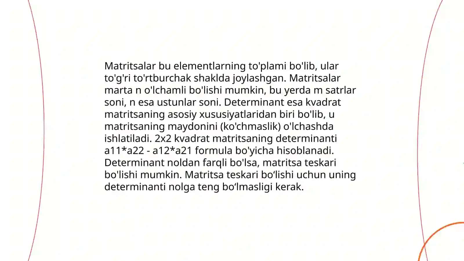 Chiziqli tenglamalar sistemalari va ular yechish usullari.Kroneker-kapelli teoremasi 4