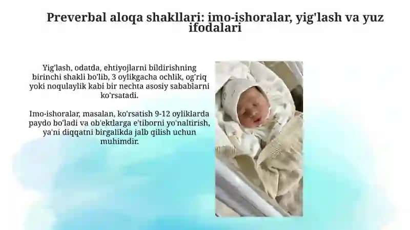 Chaqaloqlikdavridagimuloqot 4