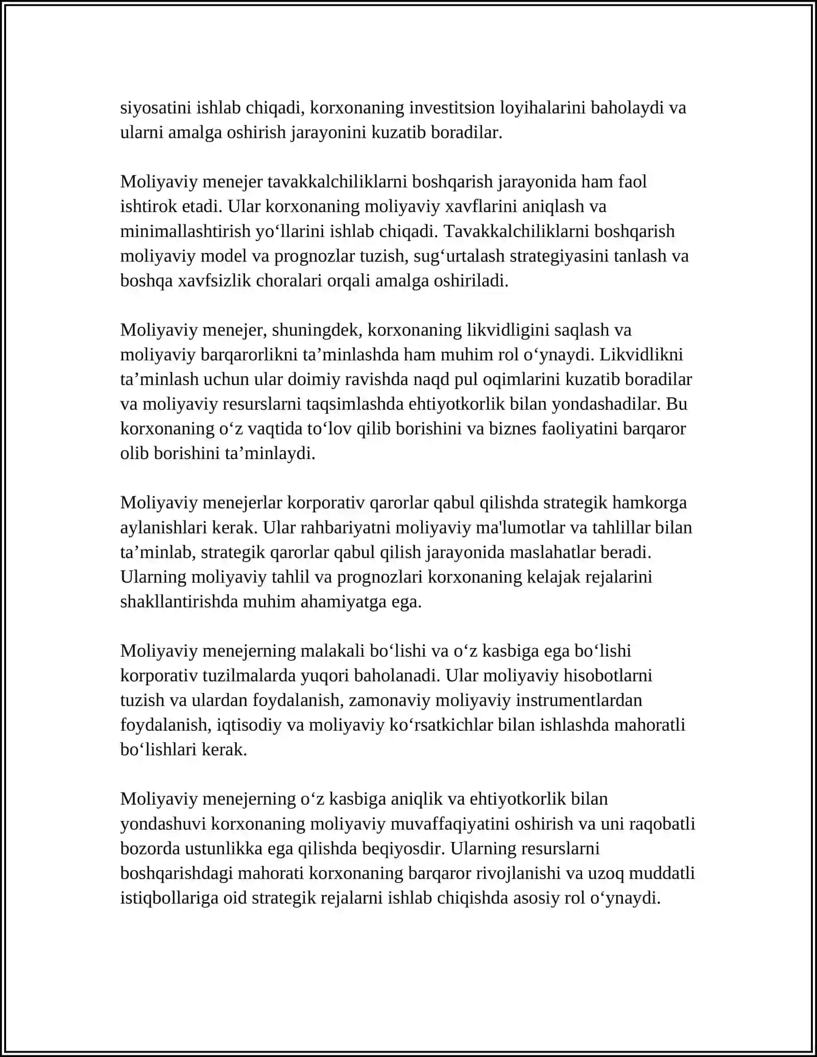 KORPORATIV TUZILMALARDA MOLIYAVIY MENEJERNING ROLI 4