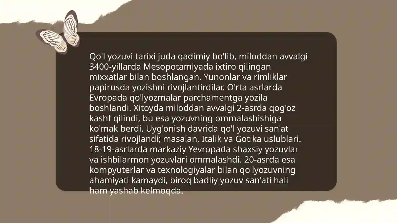 Chiroyli yozuv fanlari 4