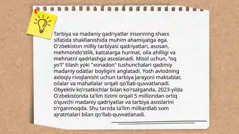 Tarbiya - Ijtimoiy hodisa 4