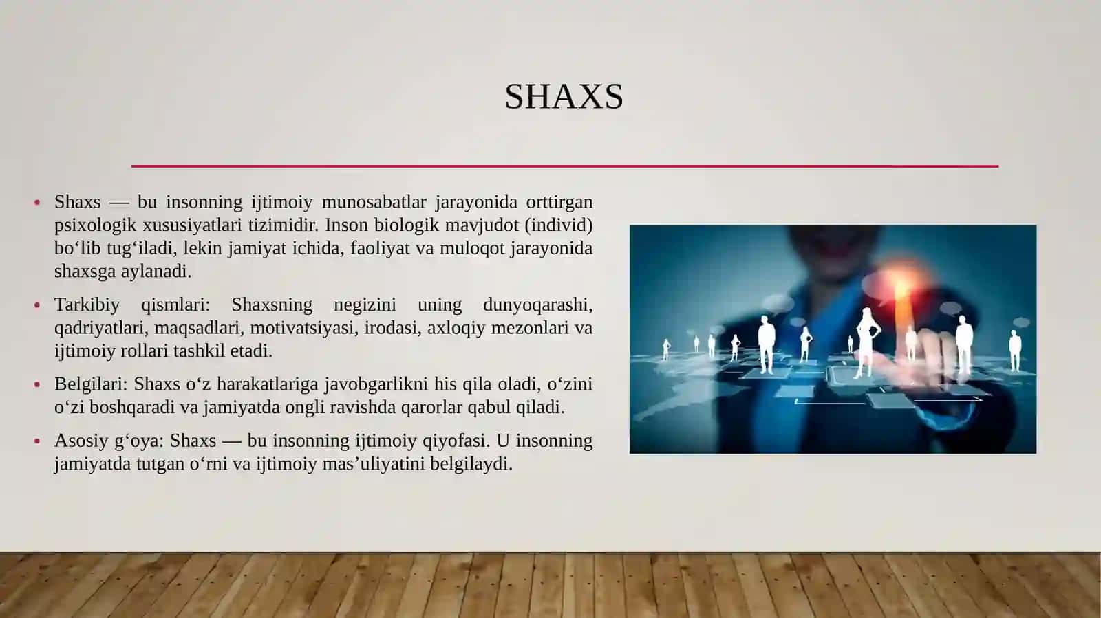 Shaxs va individuallik 4