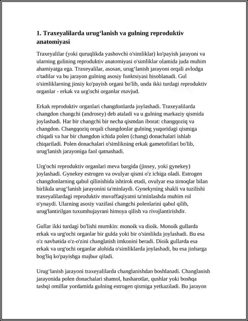TRAXEYALILAR KENJA TIP VA HASHORATLARNING KO'PAYISH VA RIVOJLANISHI 4