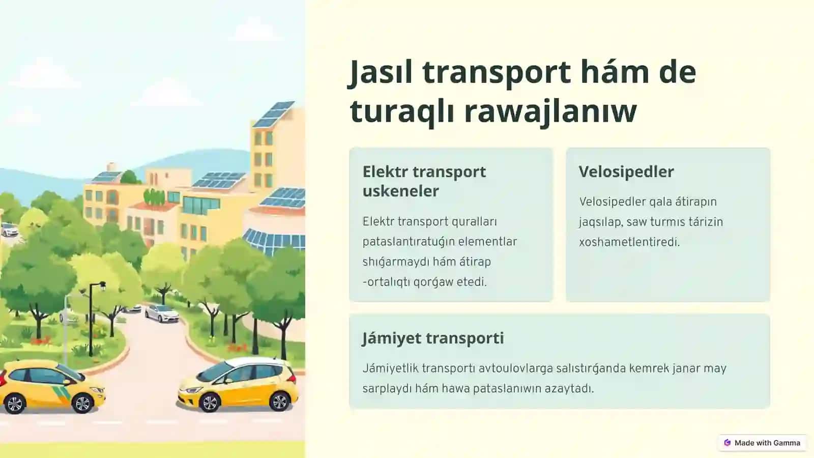 Transport hám qala qurılısı 4