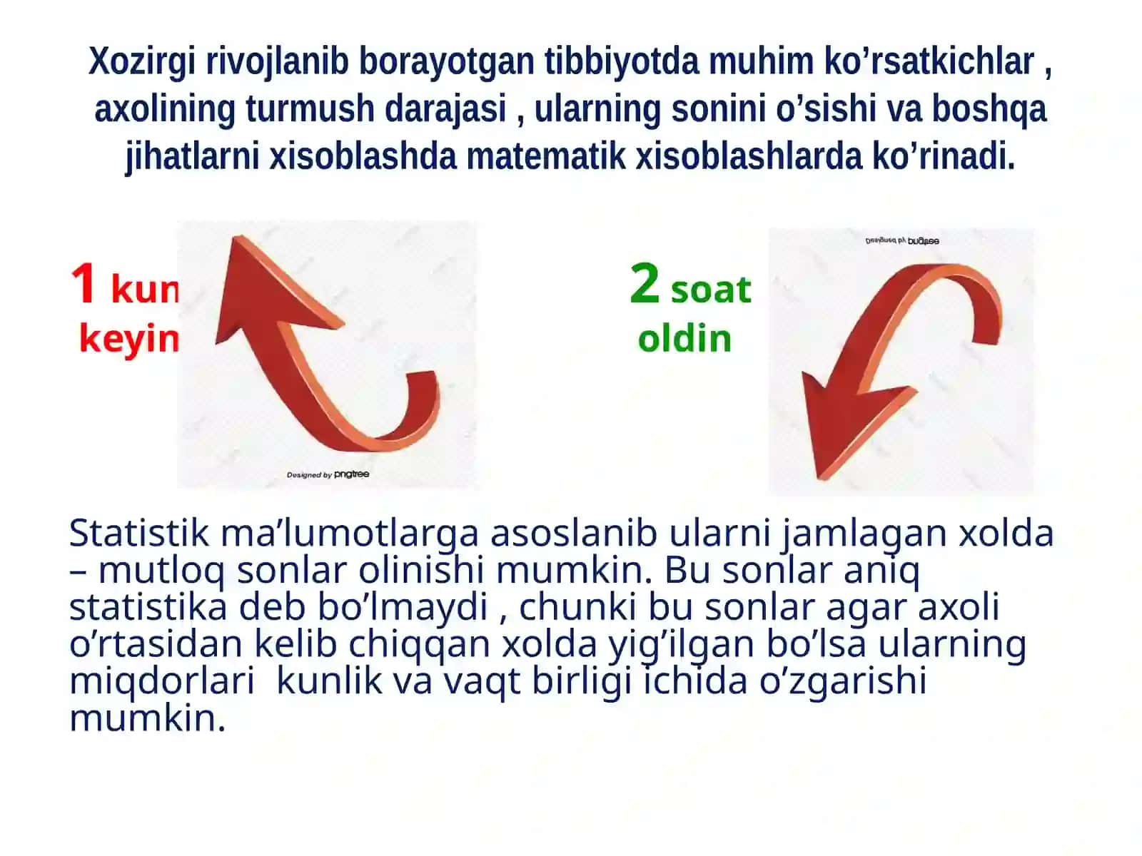 Nisbiy miqdorlar, ularning tibbiyotda qo‘llanilishi 4