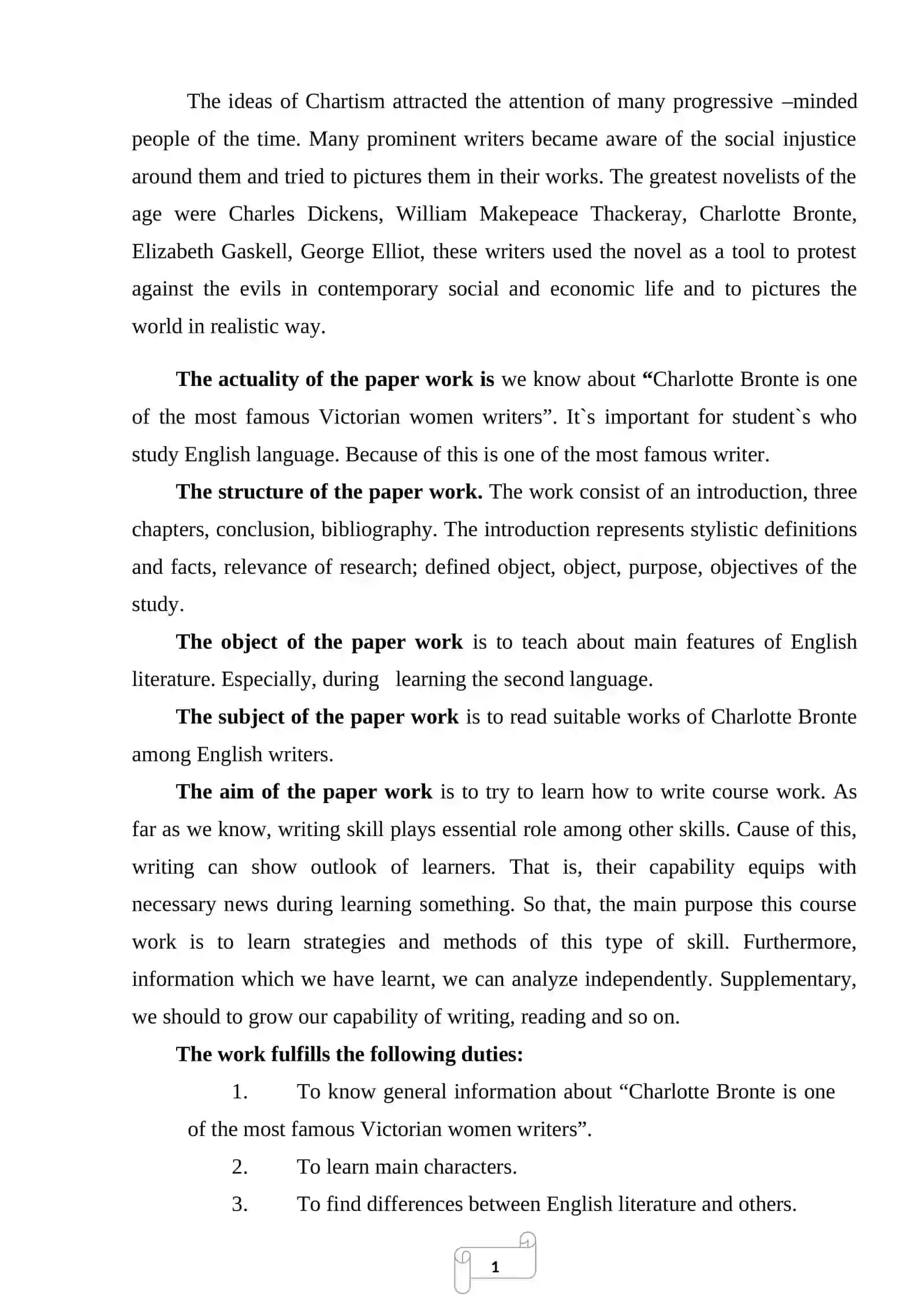 COURSE WORK: Brontё’s poems after her return to Roe Head 4