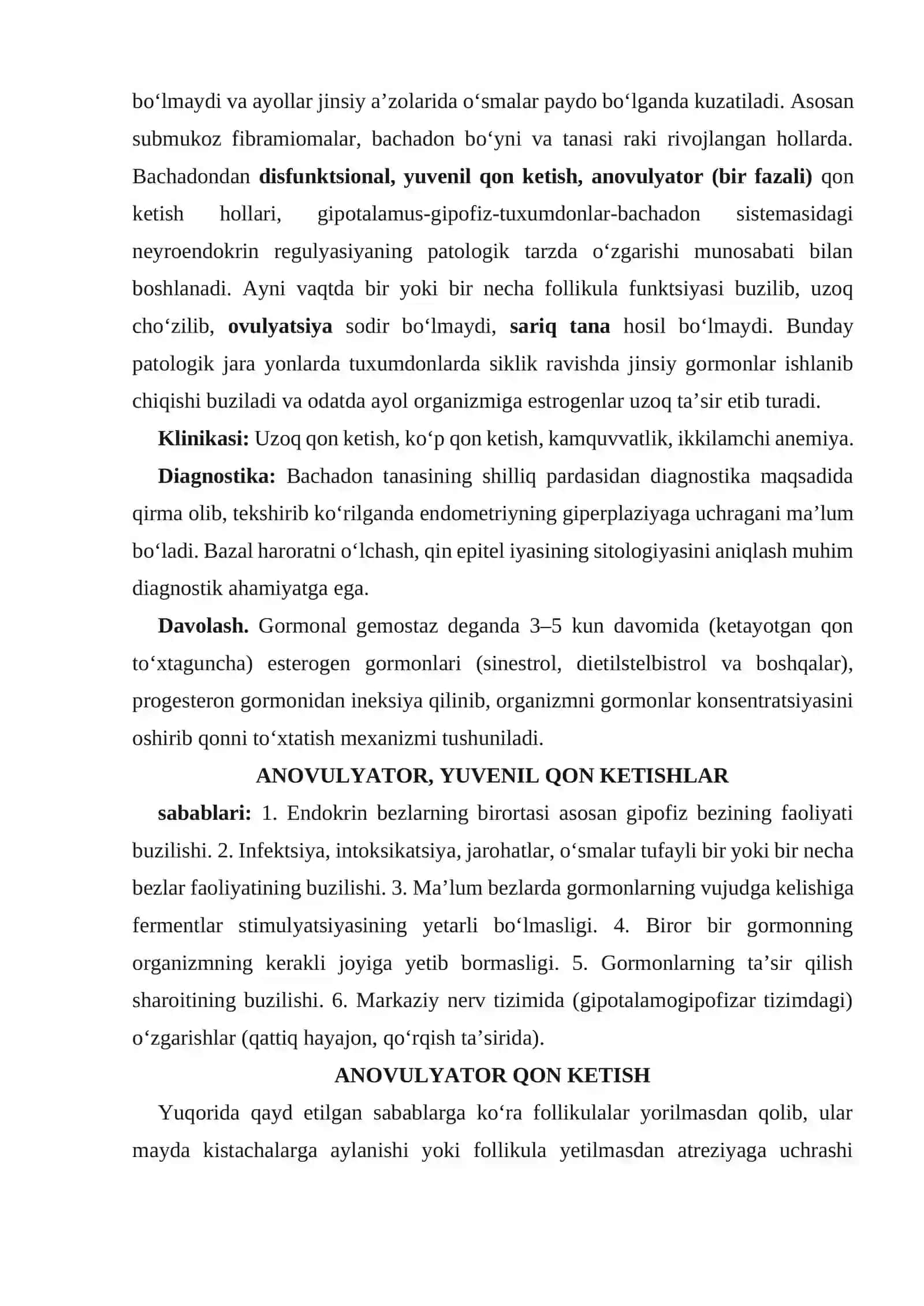 Hayz faoliyatining buzilishi va predmenstrual sindrom 4