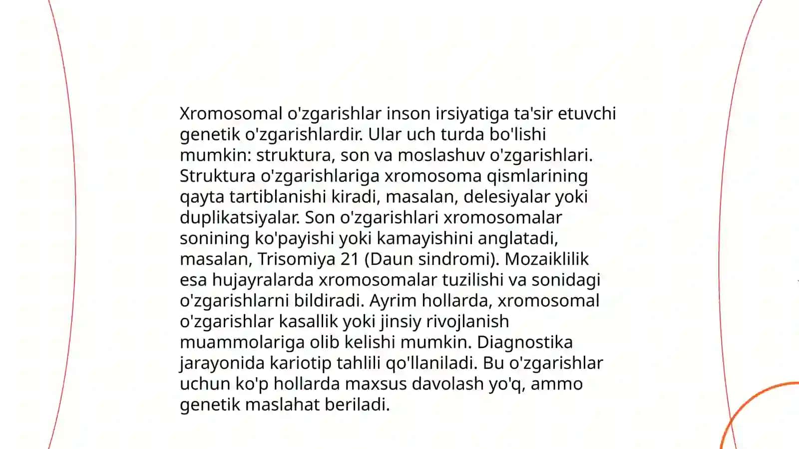 O'zgaruvchanlik xillari: gen, xromasoma, genom 4