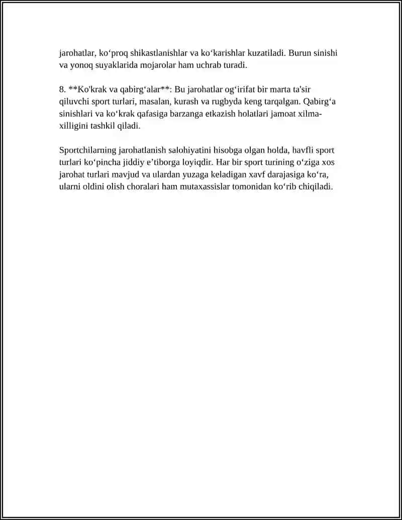 SPORTCHILARNI JAROHATLANISHI 4