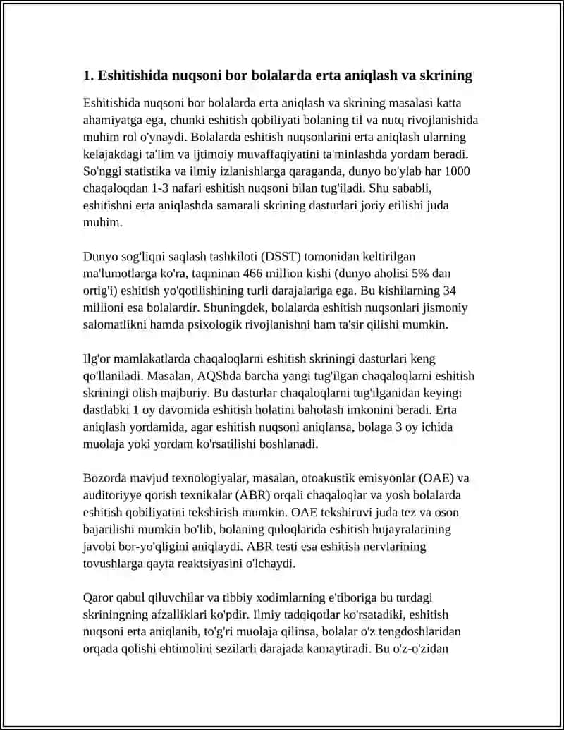 ESHITISHIDA NUQSONI BOR BOLALAR 4