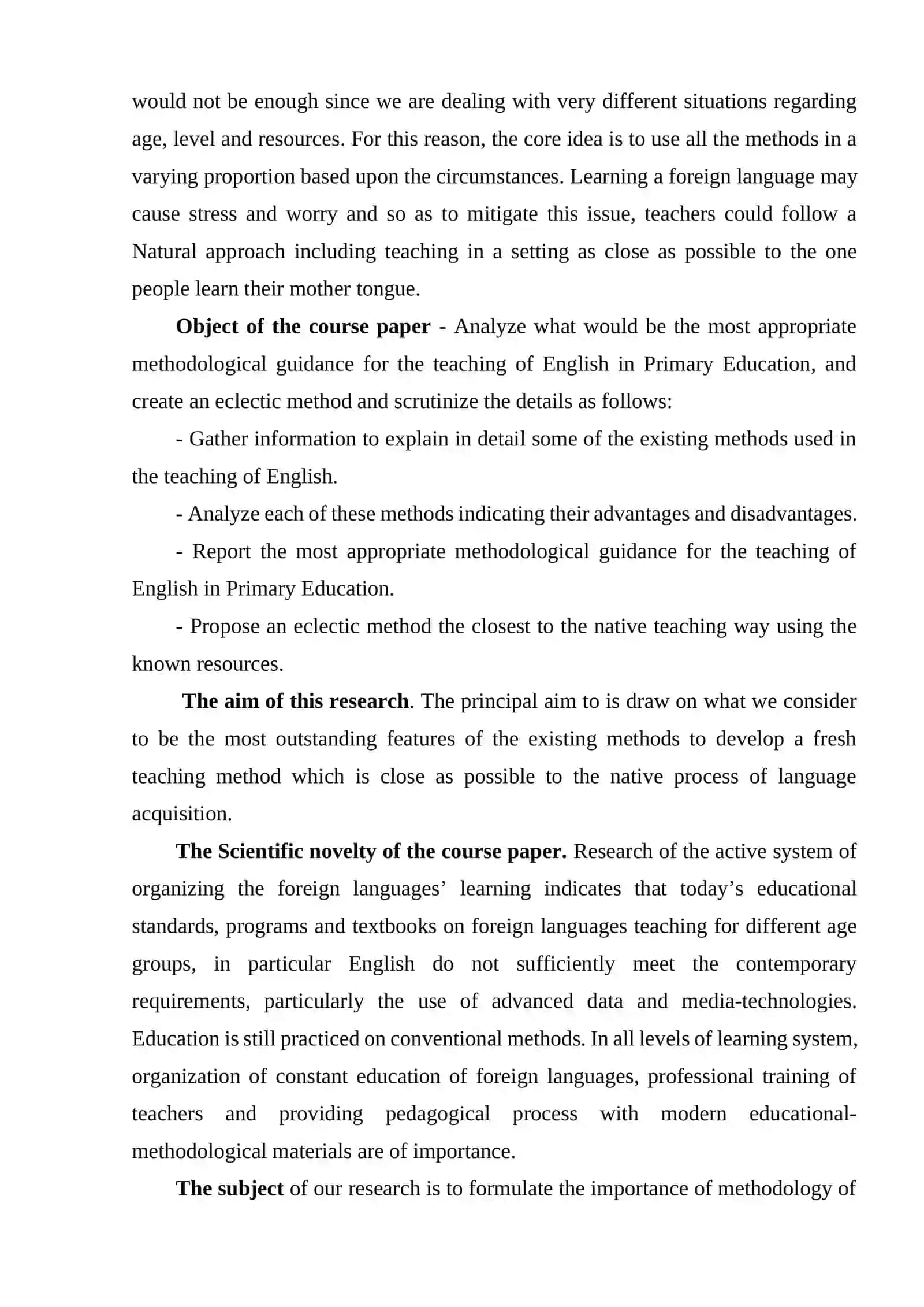 METHODOLOGY OF DEVELOPING MATERIAL FOR DIFFERENT AGE GROUPS IN TEACHING ENGLISH 4