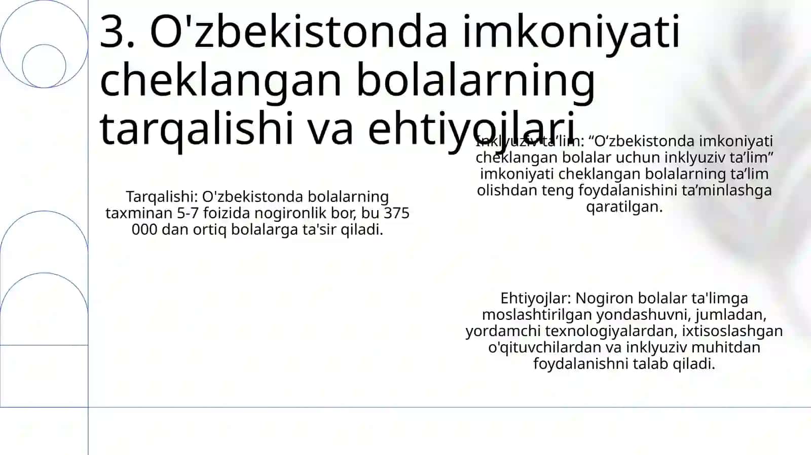 O'Zbekistonda Imkoniyati Cheklangan Bolalar Uchun Inklyuziv Ta'Lim 4