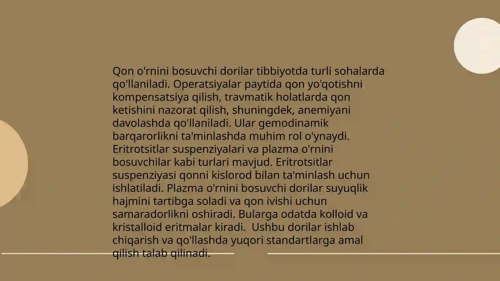 Qon o'rnini bosuvchi dori preparatlari 4