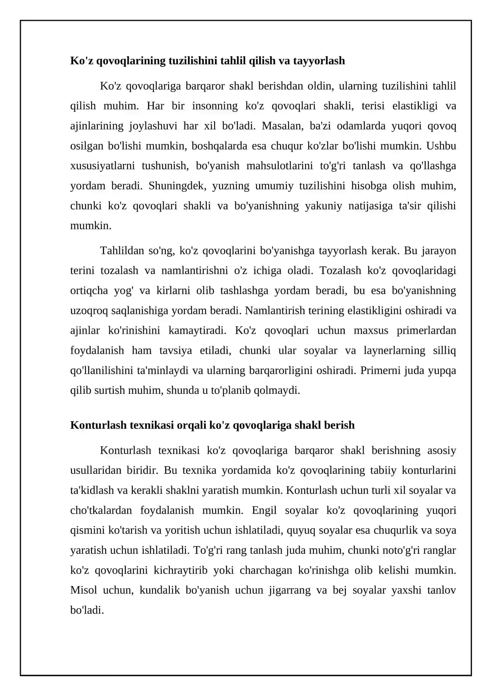 Matolarga turgʻun shakl beruvchi pardoz 4