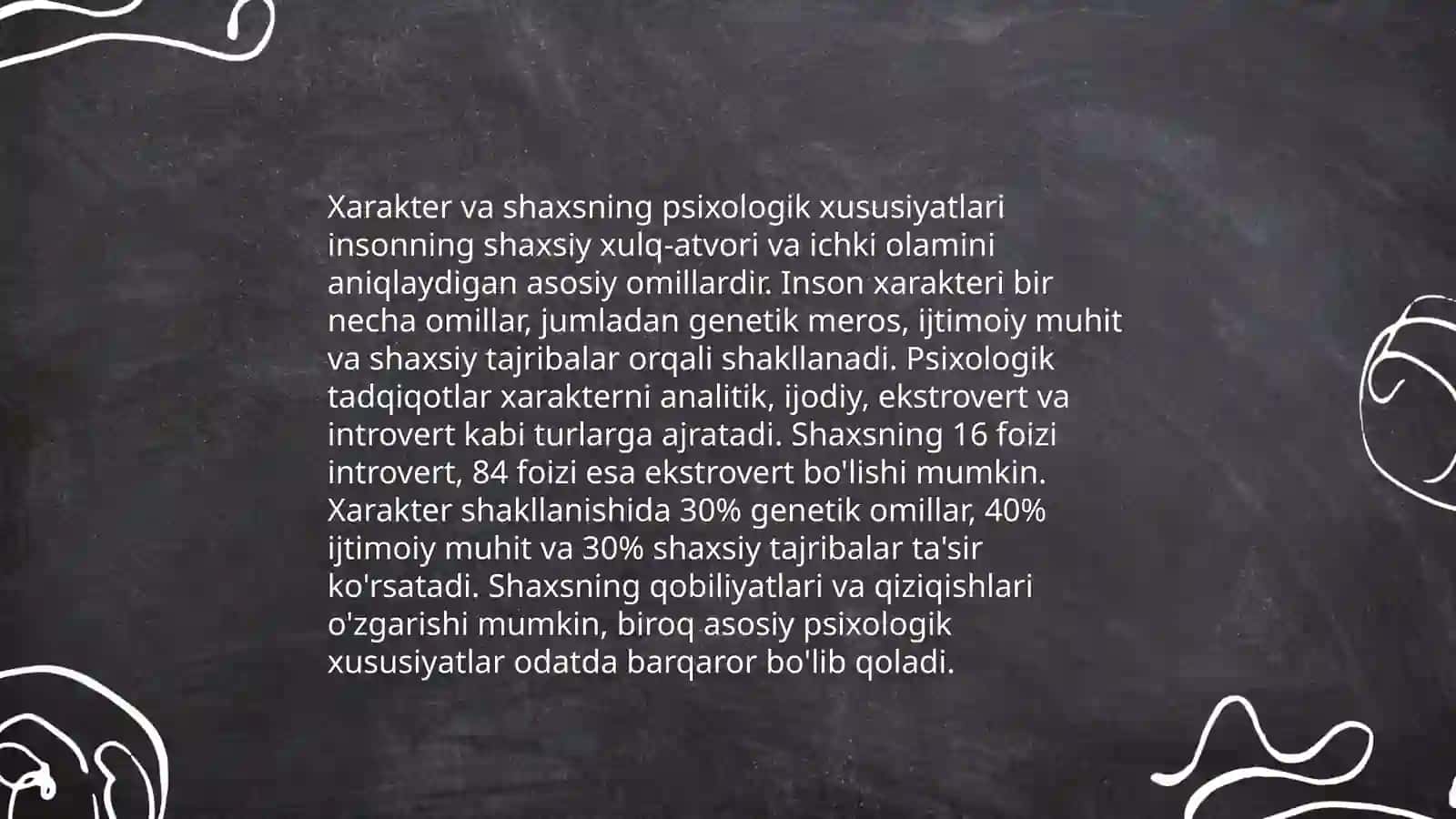 Xarakter haqida tushuncha 4