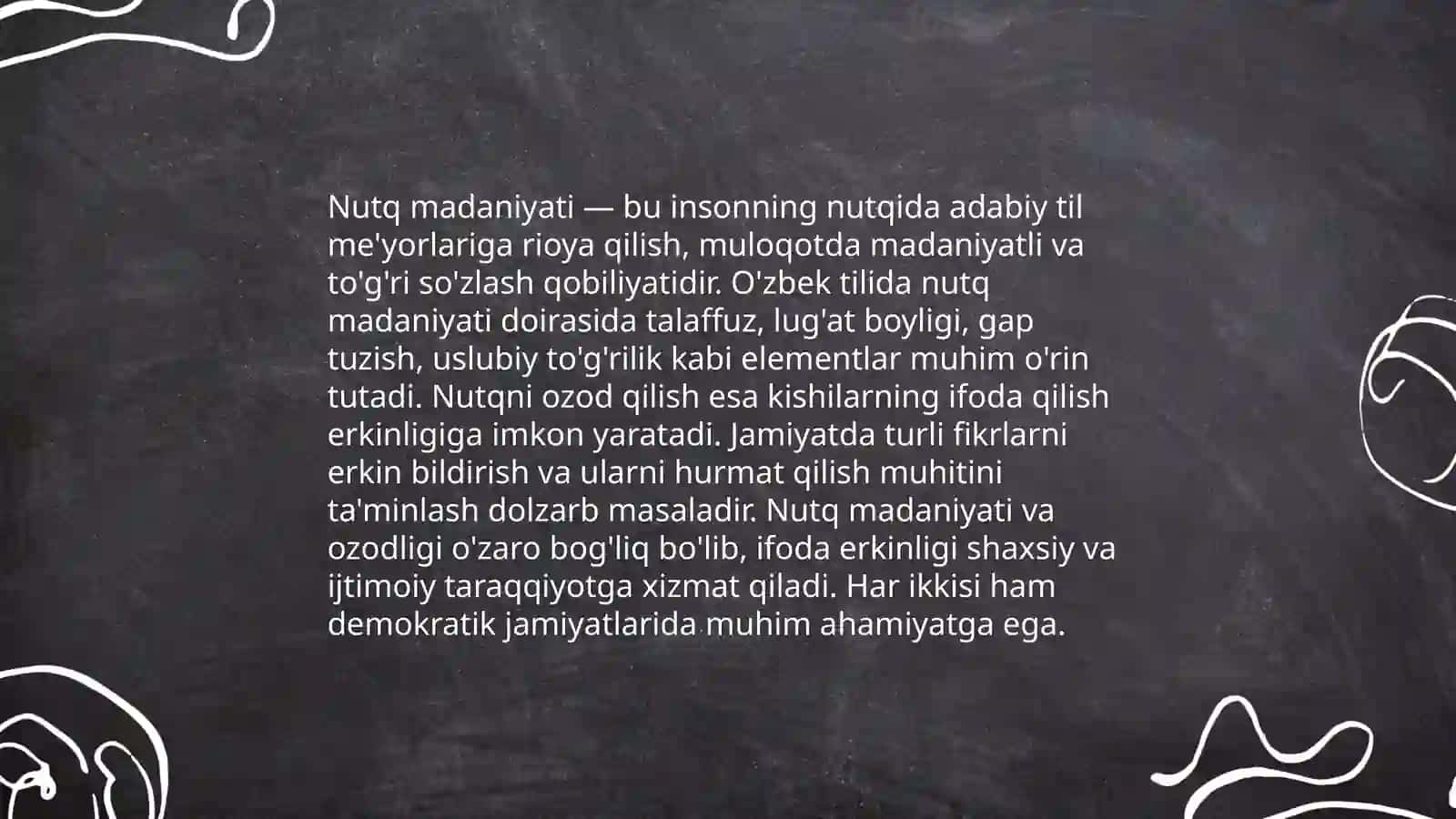 Nutqni yaratish. Nutqni yaratish modeli. Nutqni qabul qilish. Nutqni qabul qilish modellari 4