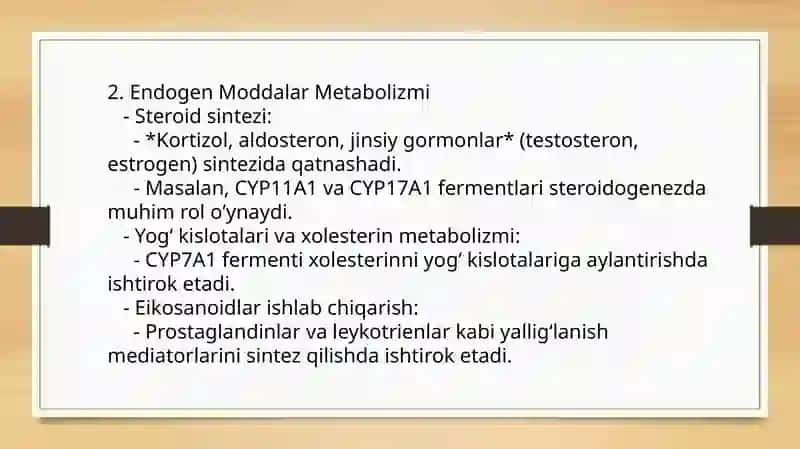 Sitoxrom R-450 Induktorlari va ingibitorlarining klinikada qo‘llanilishi 4
