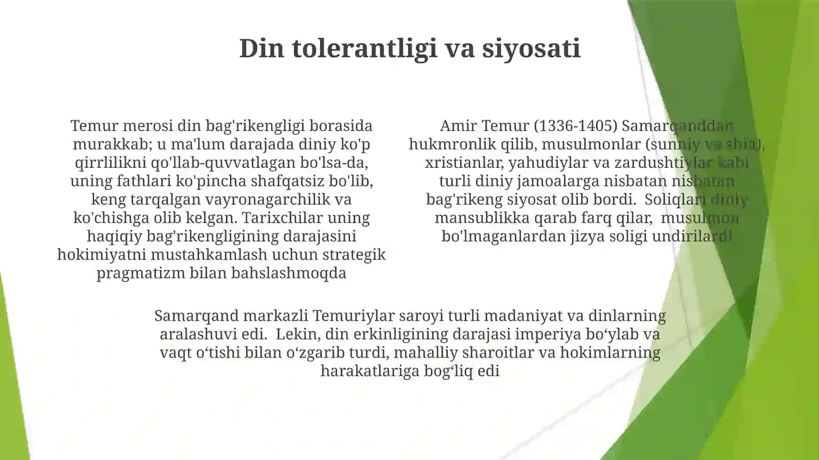 Temur davlatchiligi: boshqaruv va ma'muriyat 4