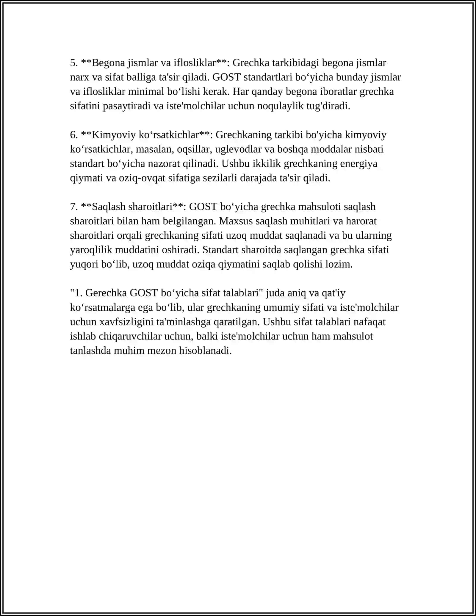 GERECHKA GOST STANDARTNI HAM QOSH 4