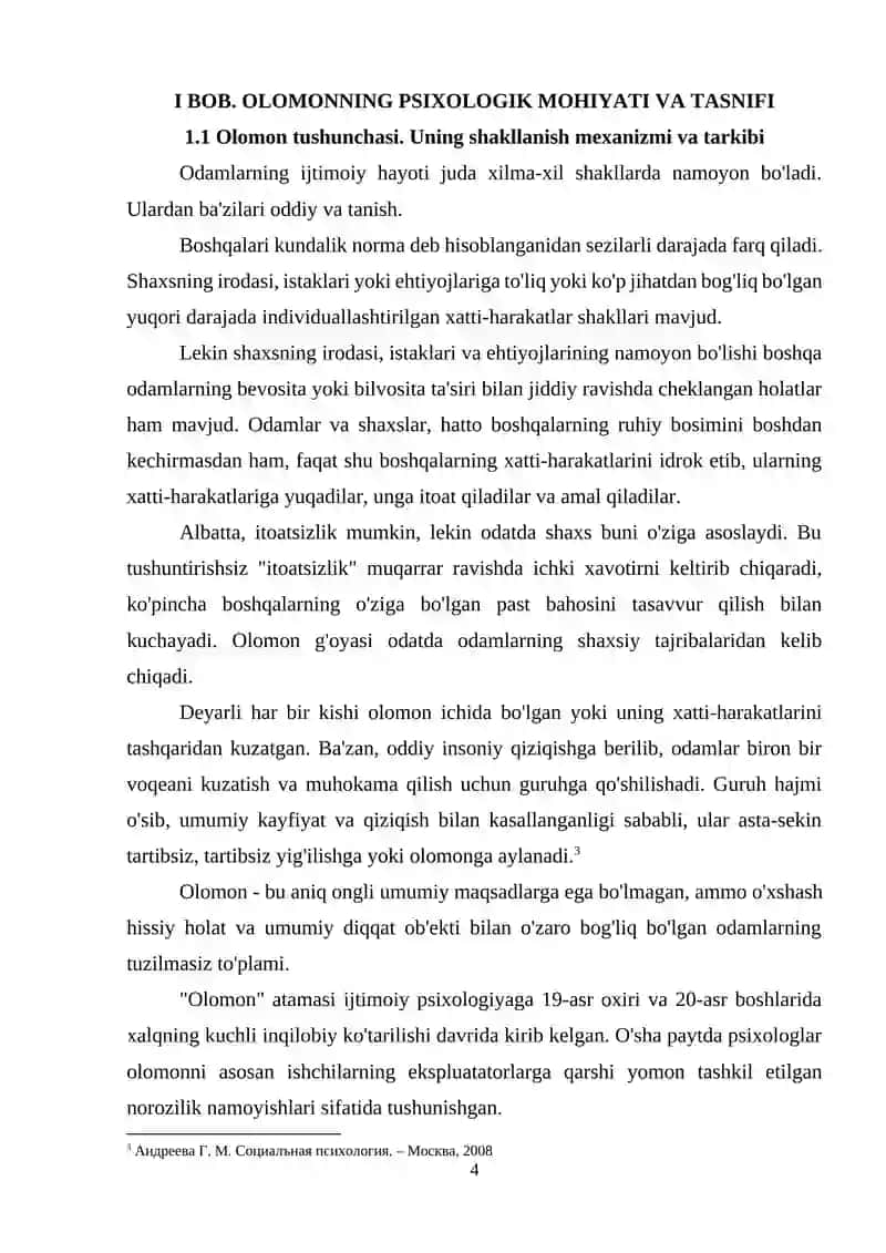 Olomonni harakatga keltiruvchi psixologik mexanizmlar 4