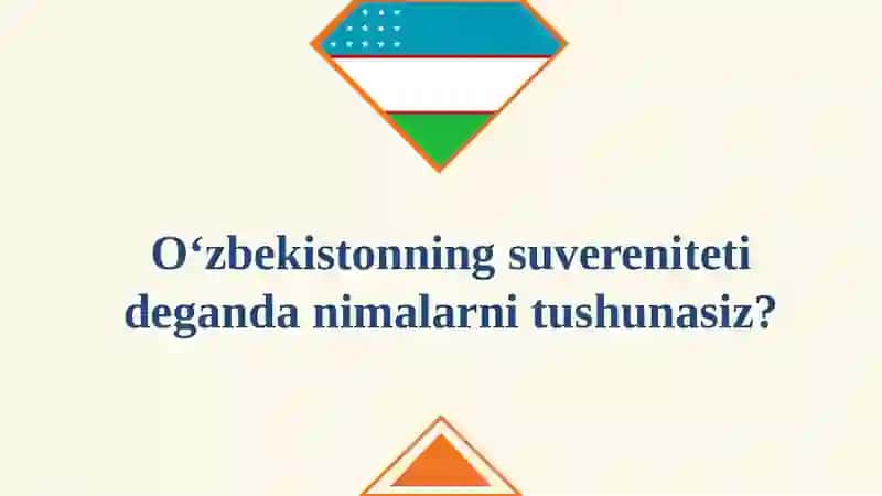 Davlat suvereniteti va tashqi siyosat. Xalq hokimiyatchiligining konstitutsiyaviy asoslari 4