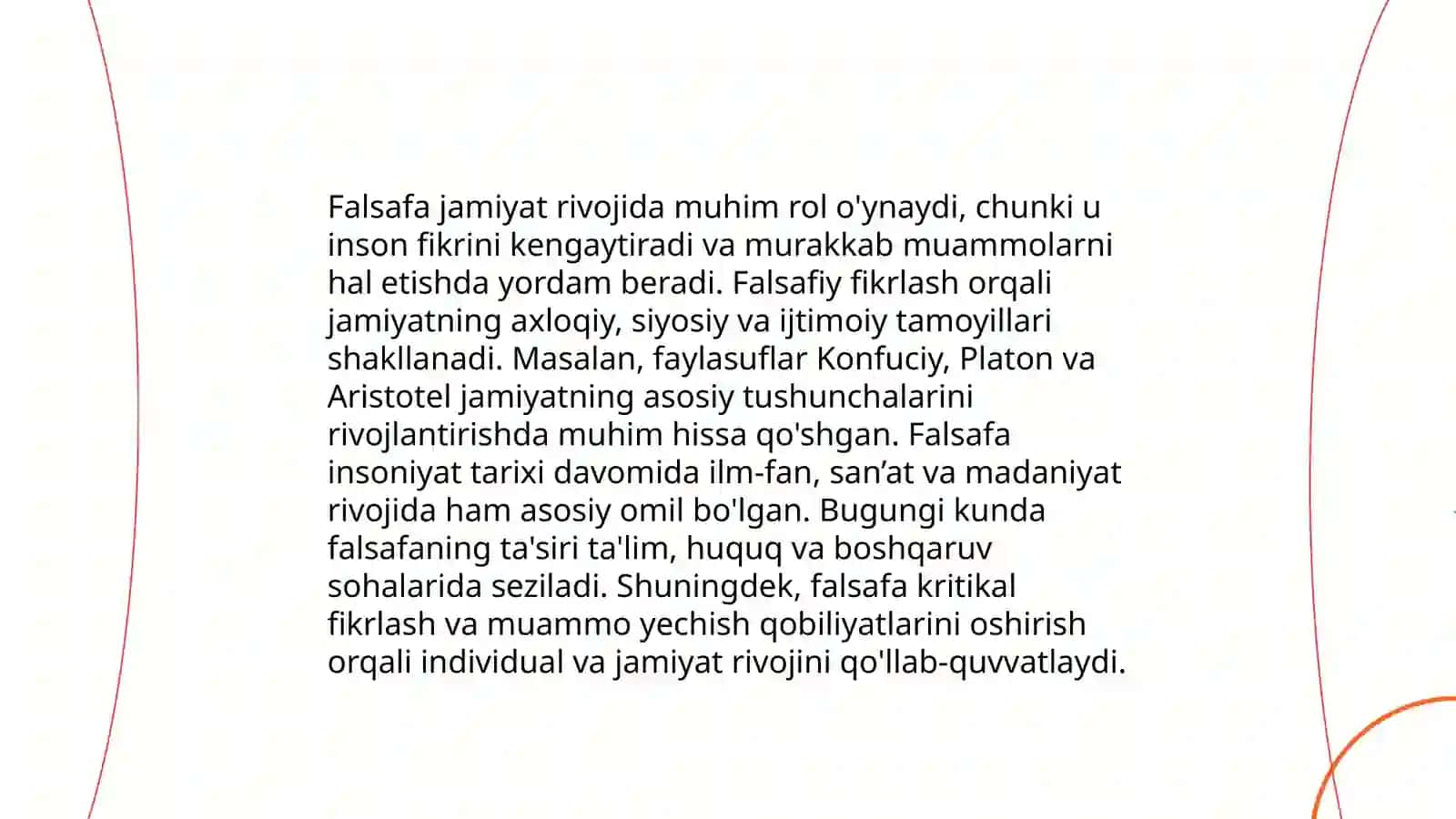 Falsafa va uning jamiyat hayotidagi roli 4