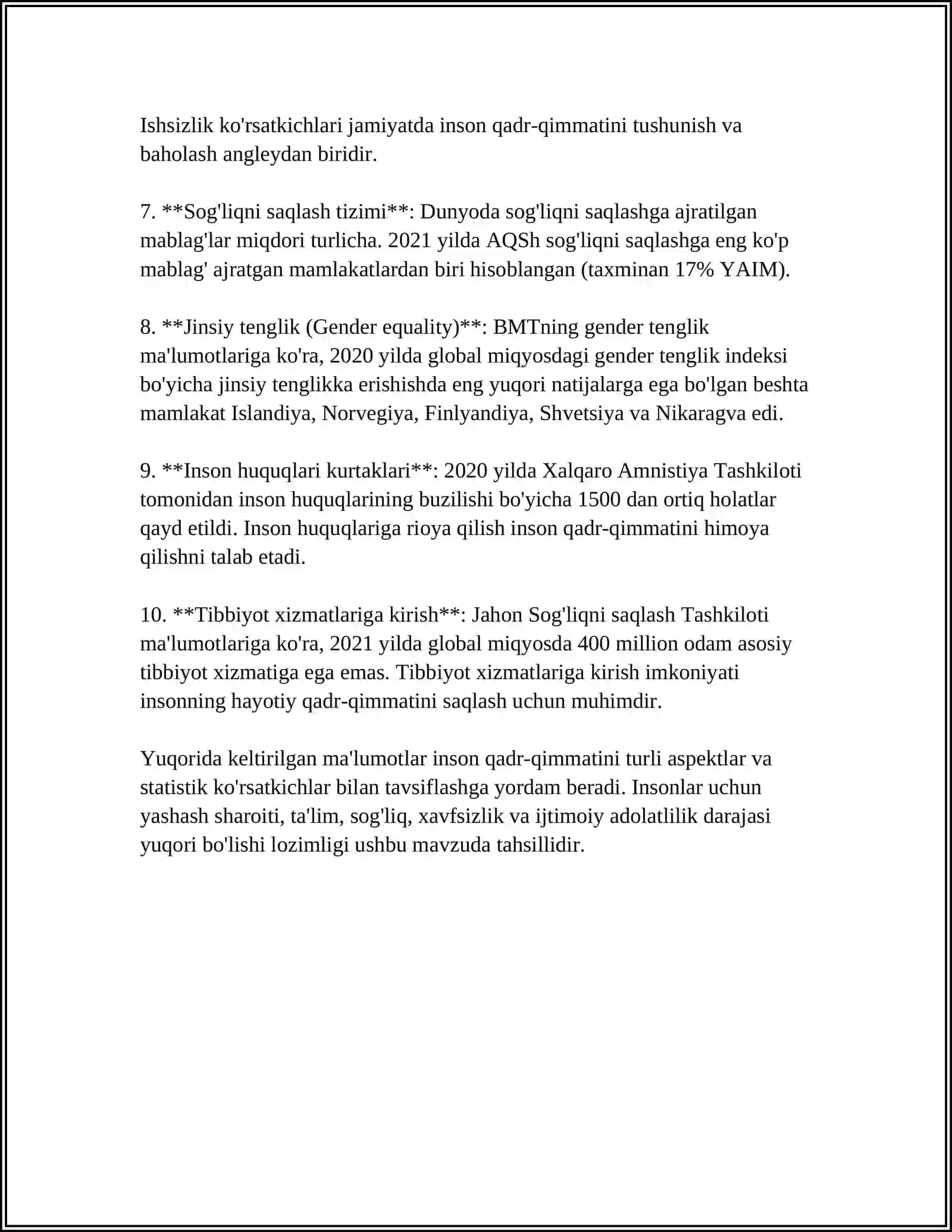 INSONPARVARLIK PRINSIPI 4