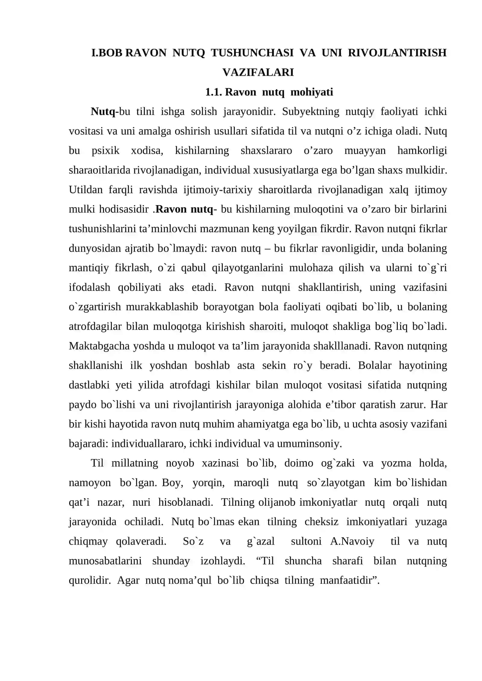 RIVOJLANTIRUVCHI TIL VA NUTQ MARKAZIDA PEDAGOGIK FAOLIYATNI LOYHALASHTIRISH 4