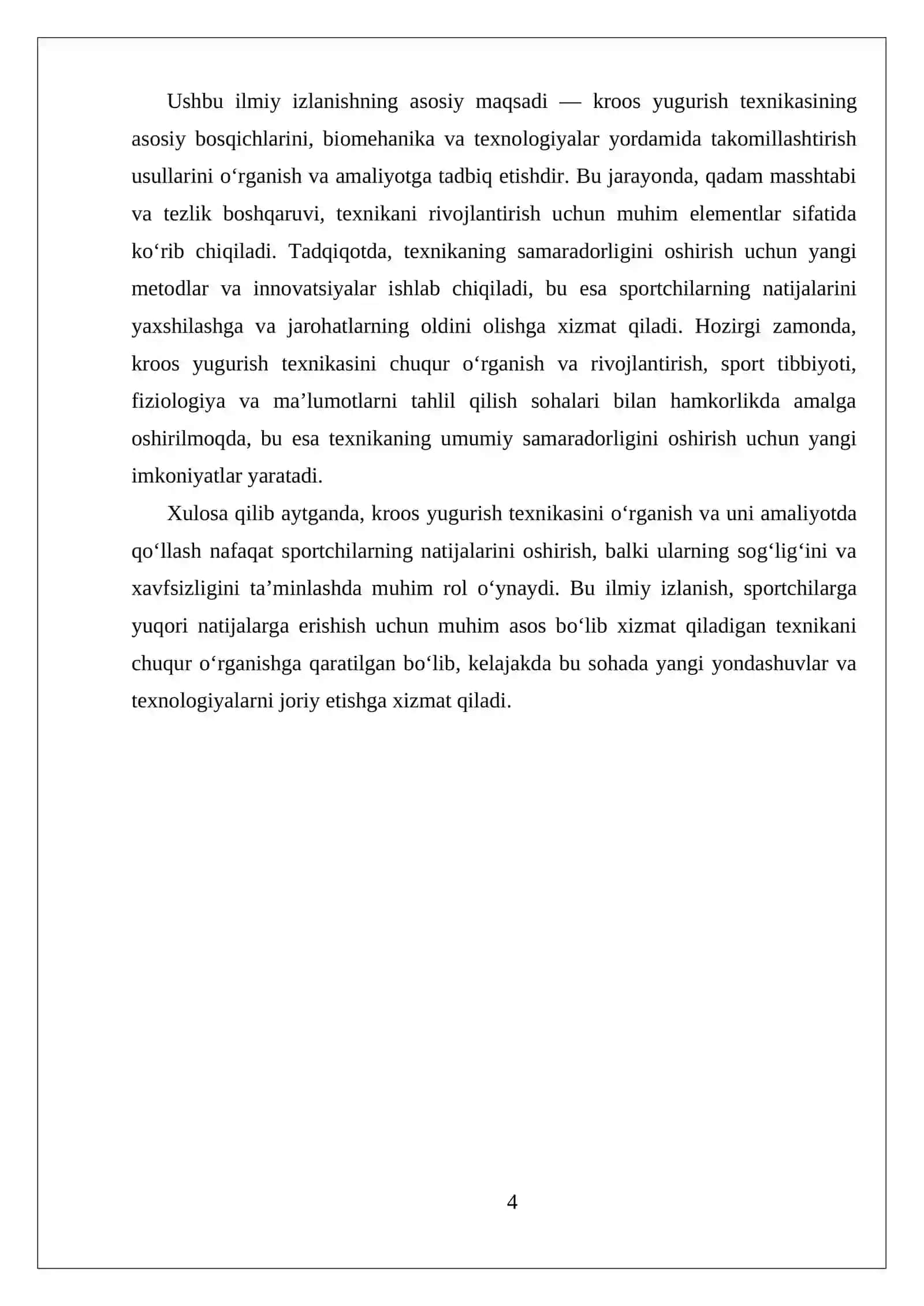 KROOS YUGURISH TEXNIKASINI ORGANISH 4