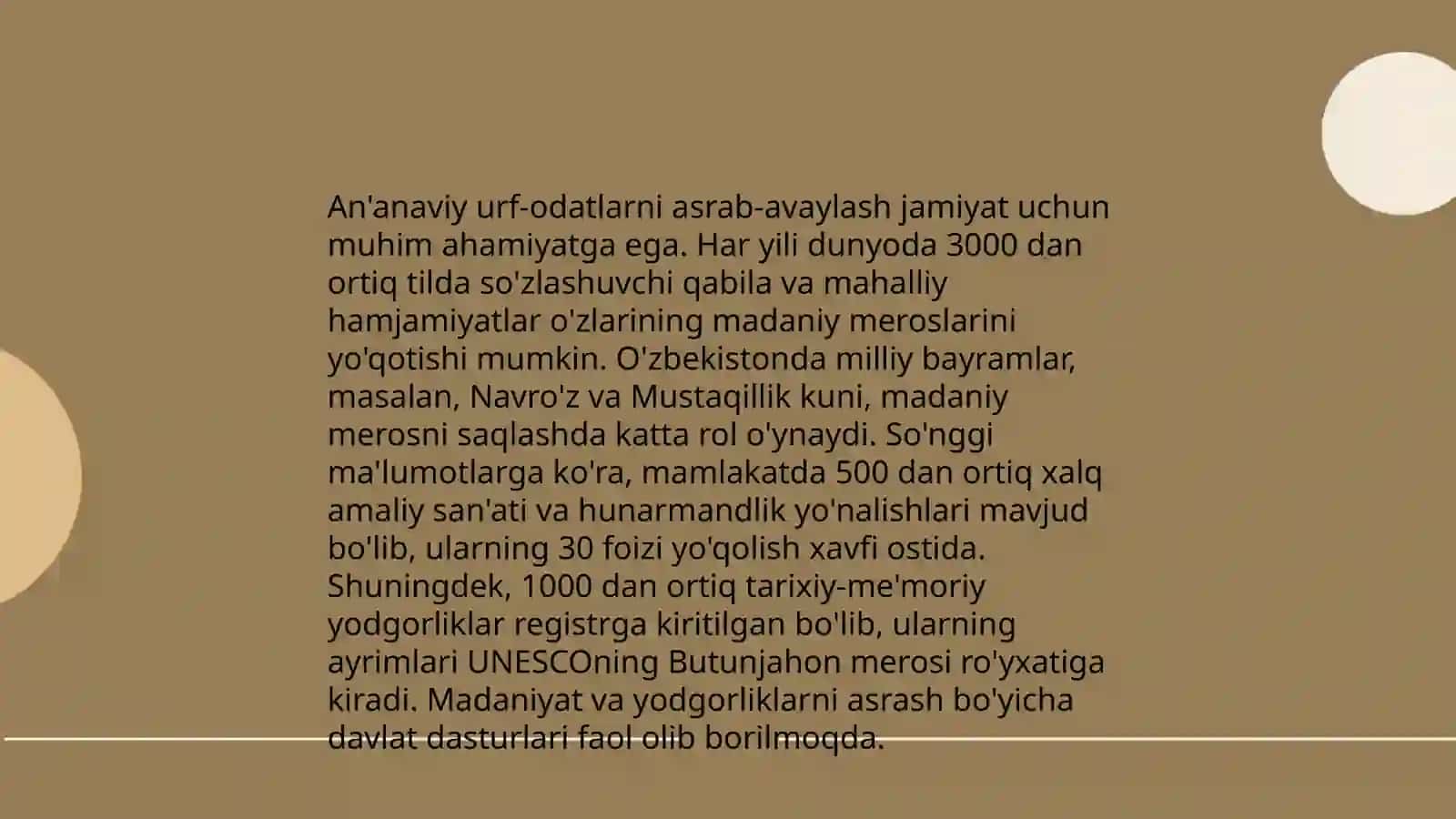 Amalga oshirilayotgan ma'naviy o'zgarishlar 4