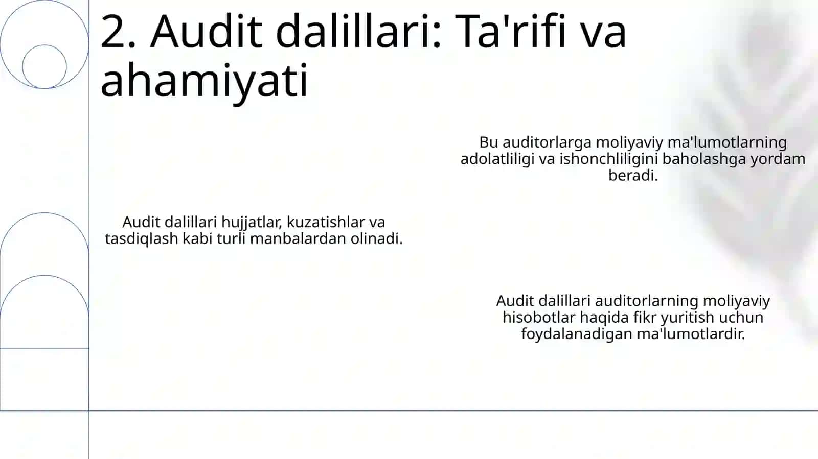Auditorlik dalilllari 4