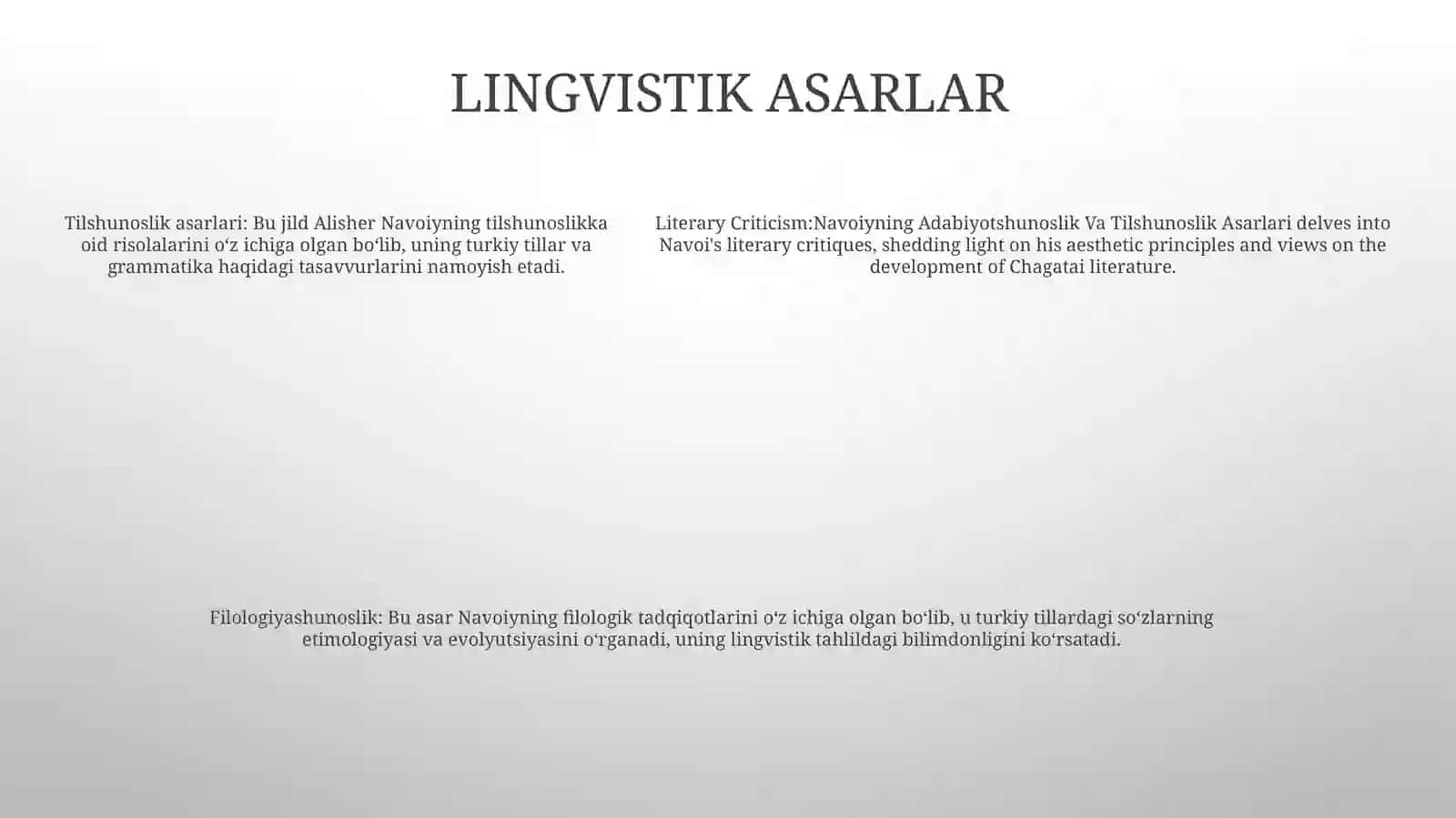 Navoiyning Adabiyotshunoslik Va Tilshunoslik Asarlari 4