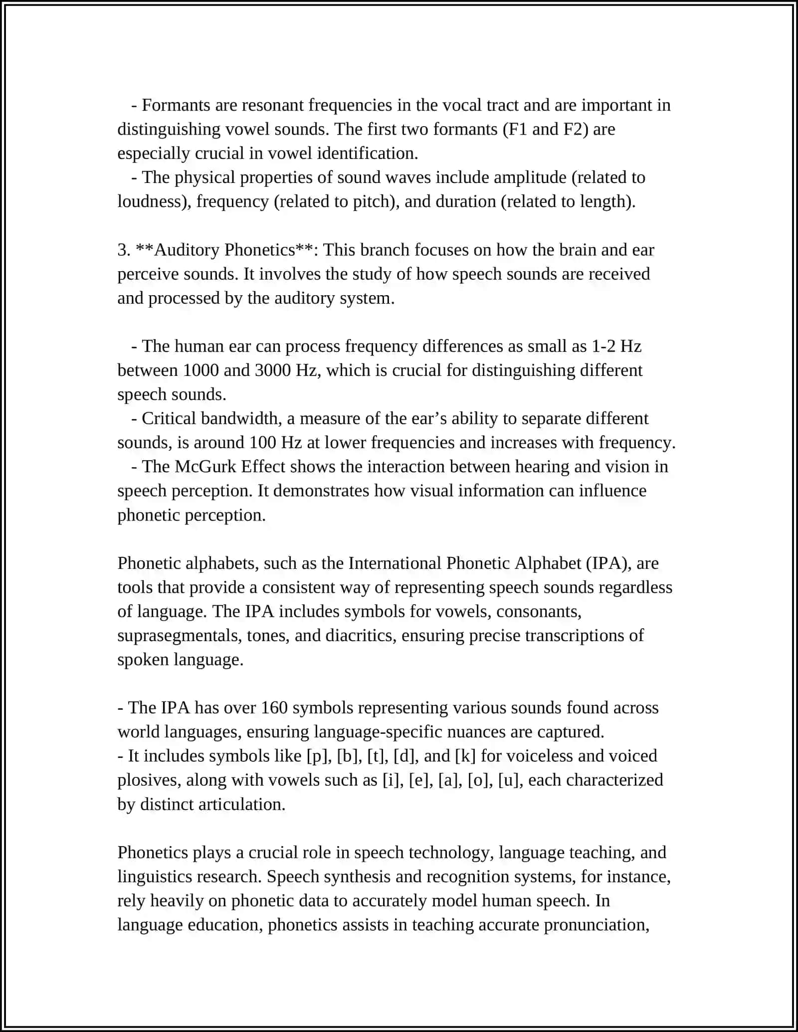LINGUISTICS 4