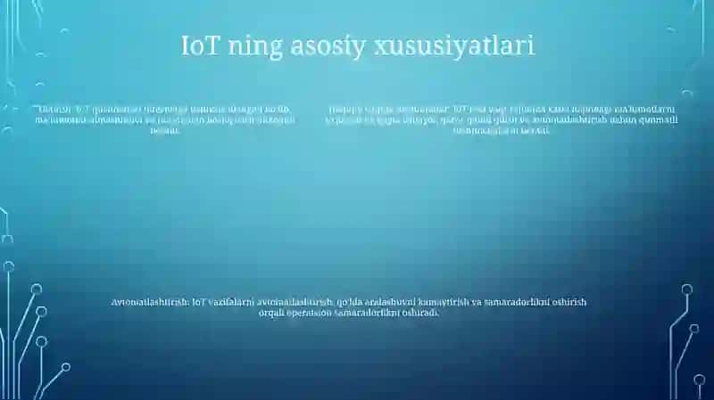 IoT Texnologiyasini Rivojlantirish Xususiyatlari (Internet Of Things) 4